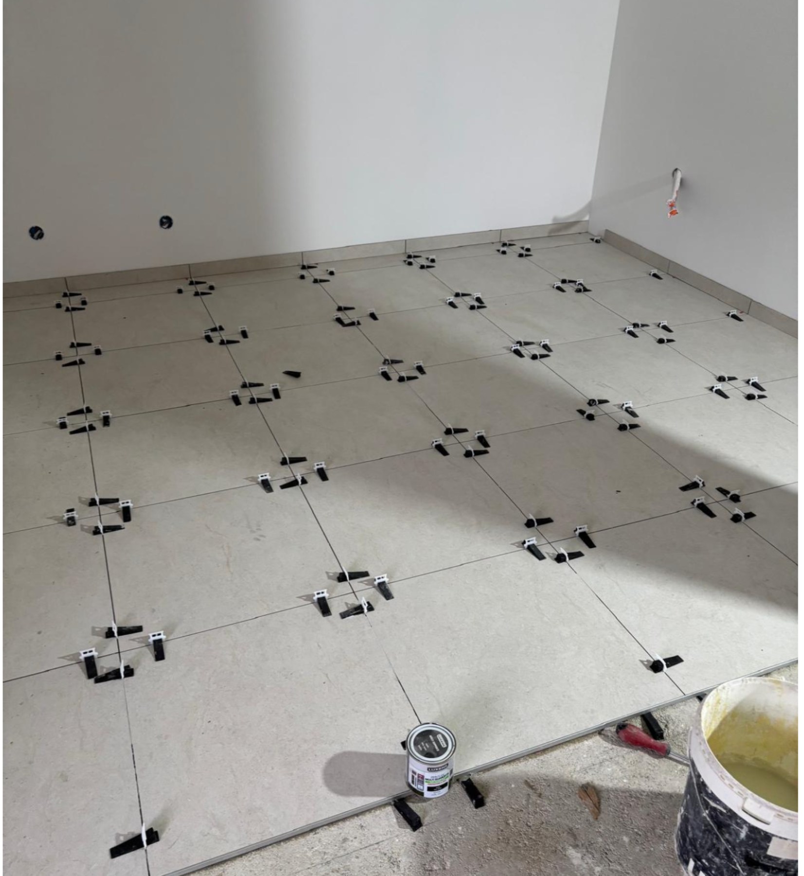 Pose de carrelage